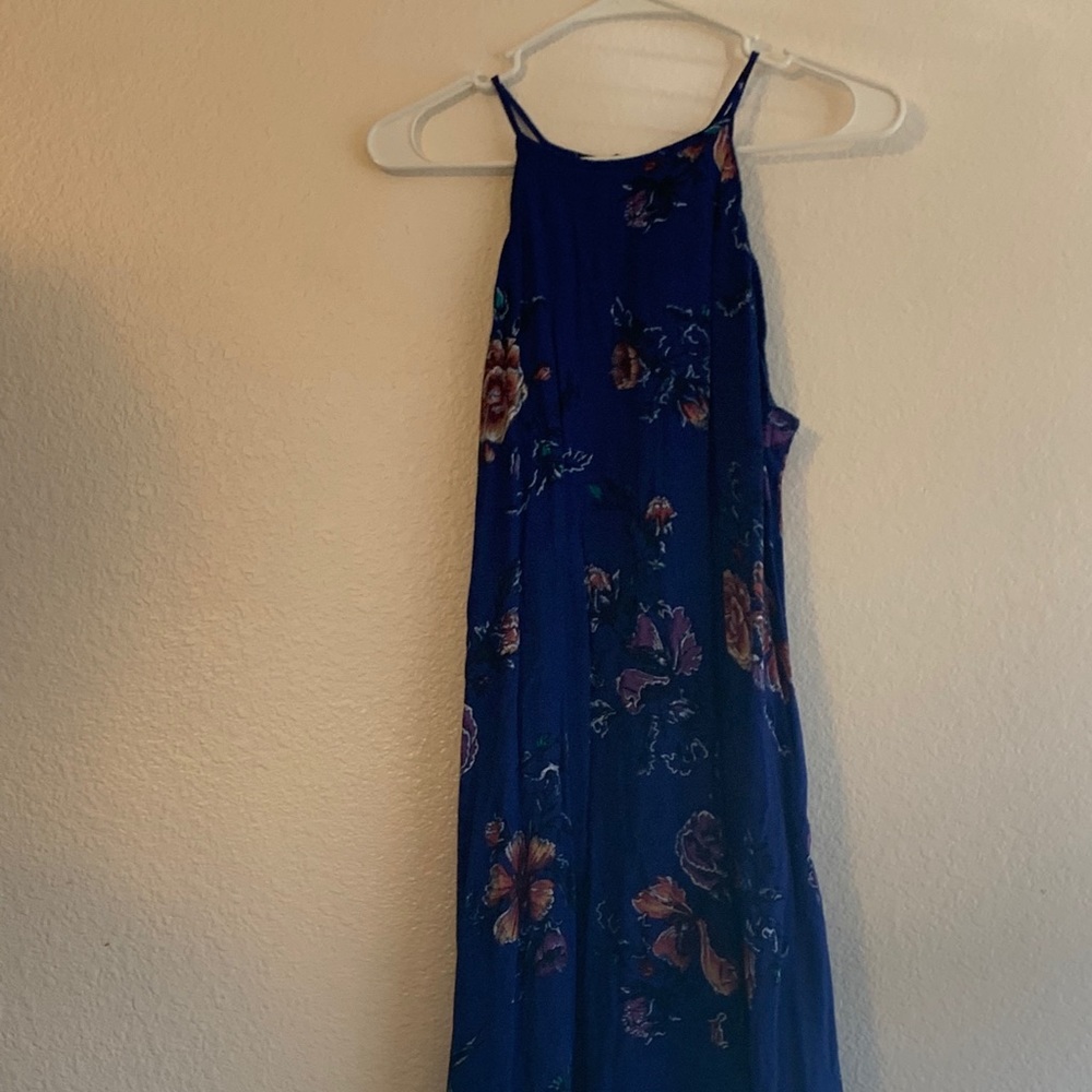 Women’s Xhilaration Floral Dress w Scallop Decal